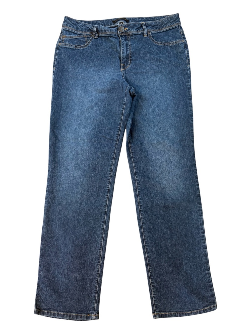 AG Denim Straight Leg Stretch Jeans.  Size 16